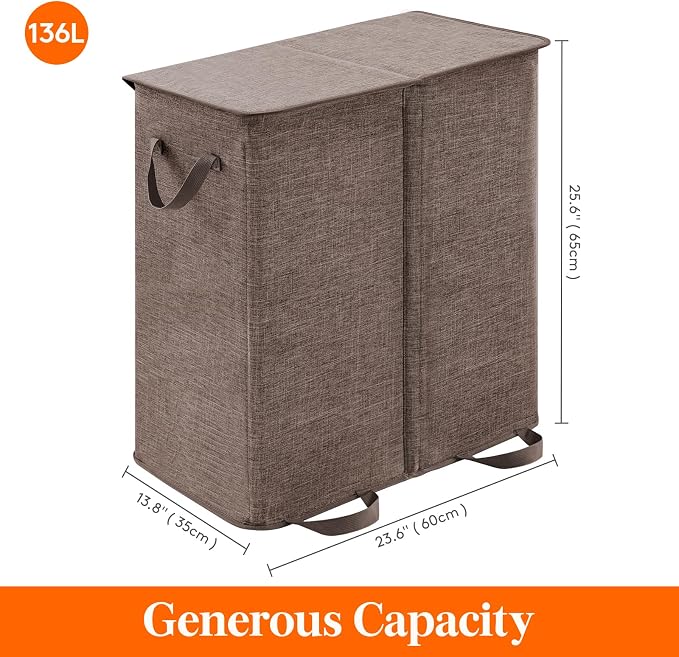 Lifewit Double Laundry Hamper - Image 5