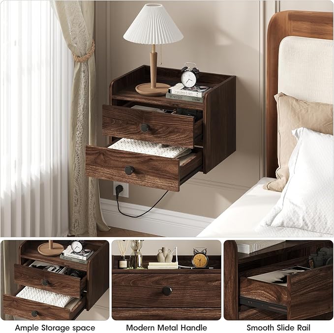 Floating Nightstand Set of 2 - Image 5