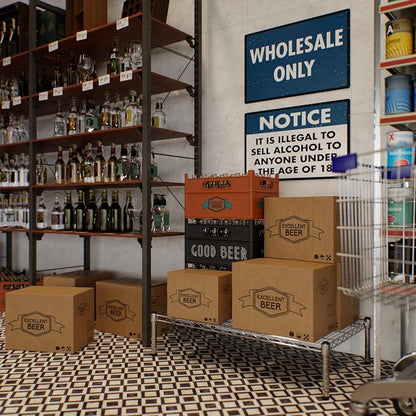 21" Deep x 36" Wide x 8" Height Wire Shelving Kit | 1-Tier | NSF Commercial - Image 7
