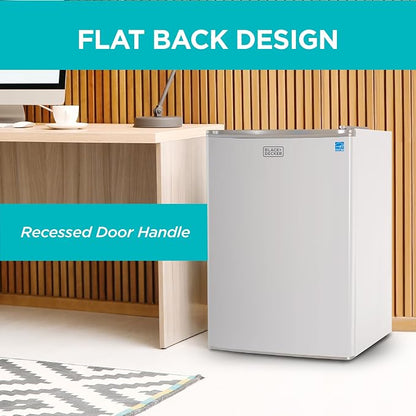 BLACK+DECKER 2.5 Cu. Ft. Compact Refrigerator, ENERGY STAR Certified, Single - Image 6