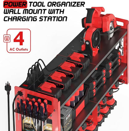 TOPRINCE Large Power Tool Organizer Wall Mount - Image 2