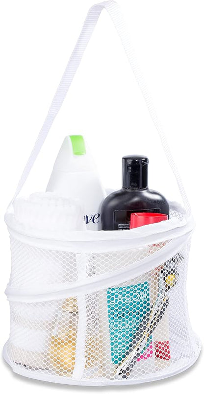 Handy Laundry Portable Shower Caddy Mesh Basket, Small Collapsible Foldable by Handy+Laundry