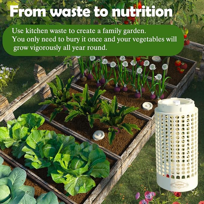 Underground Worm Farm, Garden Mini vermicomposting bin - Image 5
