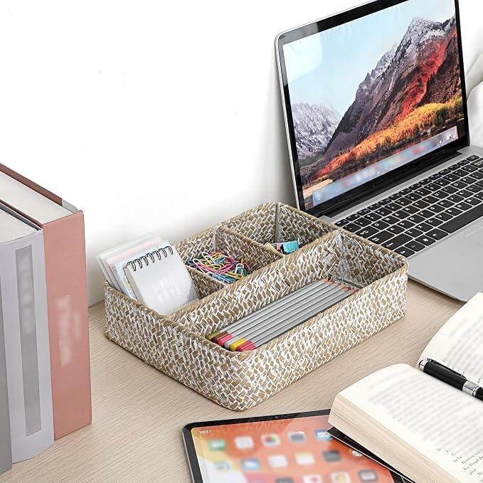 BTSKY Desk Drawer Organizer Tray, Coffee Station Organizer Tea Bag Organizer - Image 4