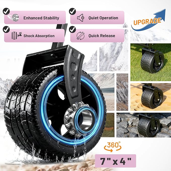 EchoSmile Collapsible Wagon Cart - Image 4