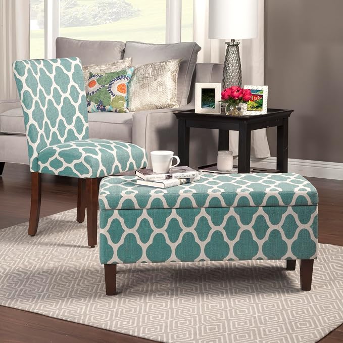 HomePop 36" Storage Ottoman Bench - Image 6