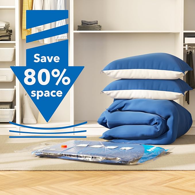MEIQIHOME Vacuum Storage Bags, Space Saver Sealer Bags, Vacuum seal bags - Image 4