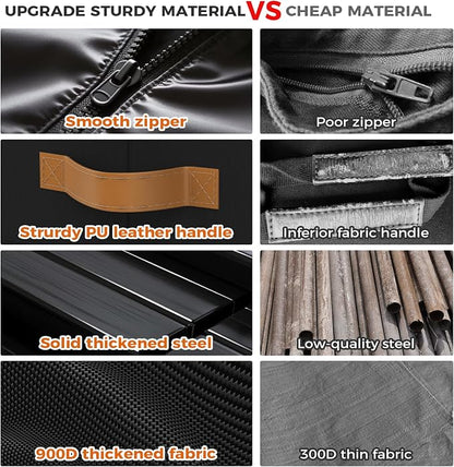 Under Bed Storage with Wheels 4-Pack, 75L XXL Under the Bed Storage Containers - Image 6