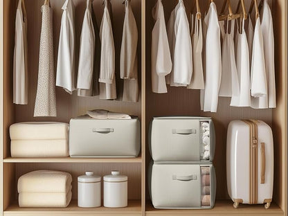Large Canvas Comforter Storage Bags - Image 7