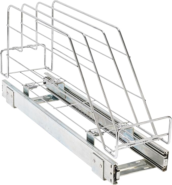 Household Essentials Glidez Multipurpose Chrome-Plated Steel Pull-Out/Slide-Out - Image 6