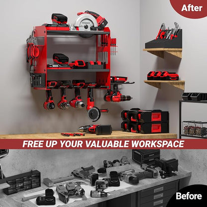 YYR Power Tool Organizer Wall Mount - Image 5