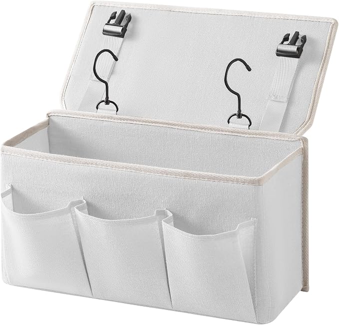 Bedside Caddy / Bedside Storage Organizer Hanging Bag by Someteth