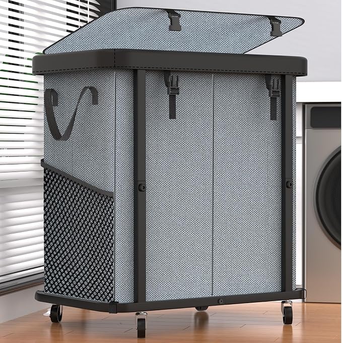 190L Large Fashion Laundry Basket by Unlockyourhomestoragelife