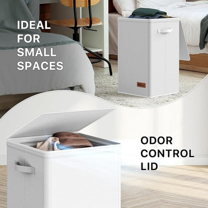 Simple Houseware Foldable Laundry Hamper Basket - Image 6