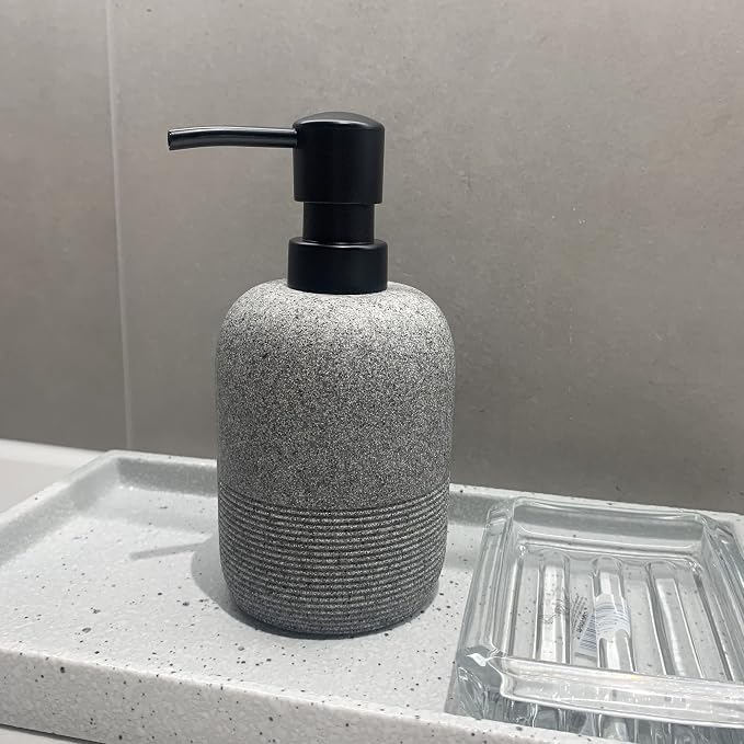 2pcs/Set Grey Soap Lotion Dispenser - Image 3