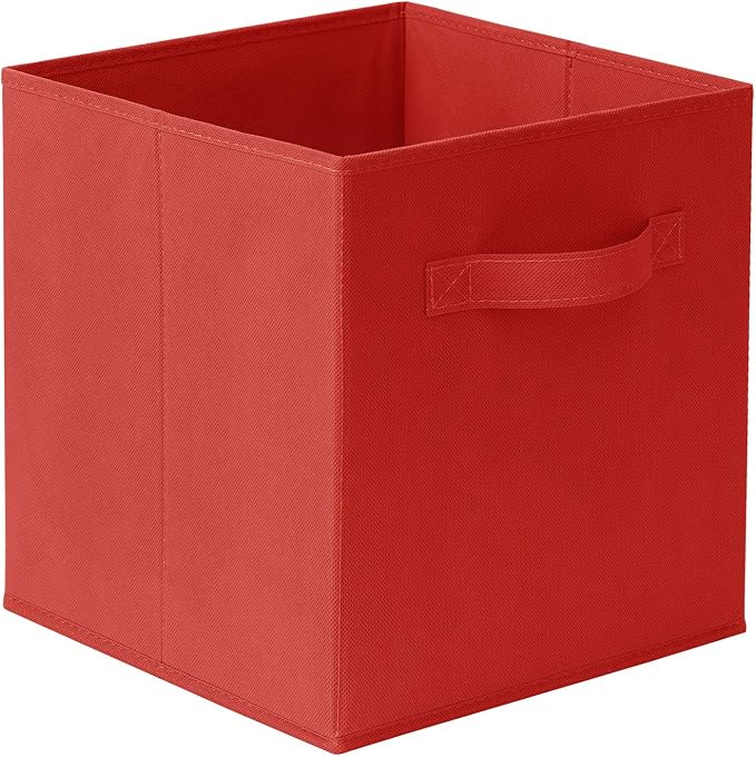 Casafield Set of 6 Collapsible Fabric Cube Storage Bins, Cubby Organizers & More - Image 9