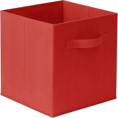 Casafield Set of 6 Collapsible Fabric Cube Storage Bins, Cubby Organizers & More - Image 9