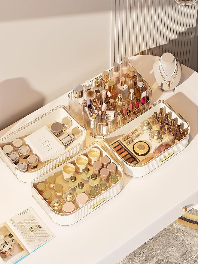 ROWNYEON 360 Rotating and Stackable Makeup Organizer - Image 8