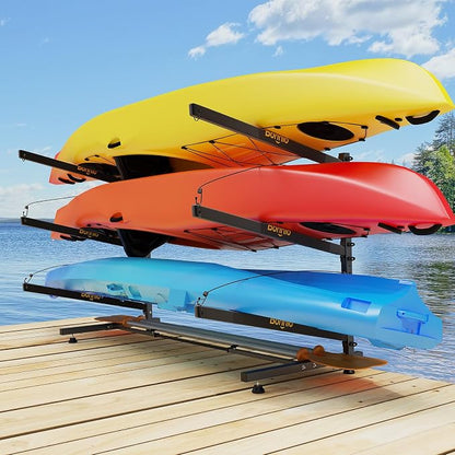 Bonnlo Kayak Storage Rack, Adjustable Heavy Duty Kayak Rack by Bonnlo