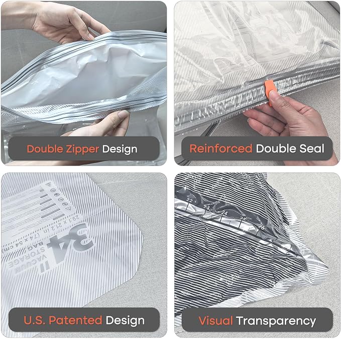 Vacbird Vacuum Seal Bags for Clothing - Image 6