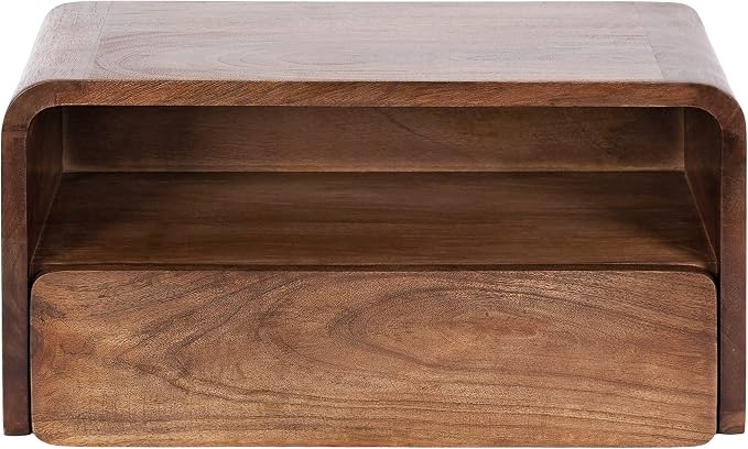 Kate and Laurel Kato Modern Wood Floating Side Table - Image 8