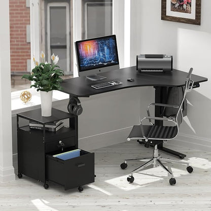 SHW Box File Rolling Mobile Cabinet - Image 2