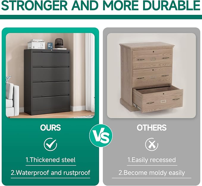 Metal Steel Filling Cabinets for Home Office - Image 7