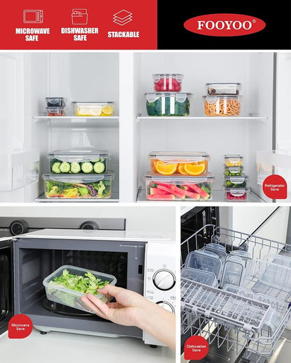 56 Pcs Large Food Storage Containers Set - Image 3