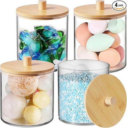 SheeChung 4 Pack 50 Oz Large Apothecary Jar by SheeChung