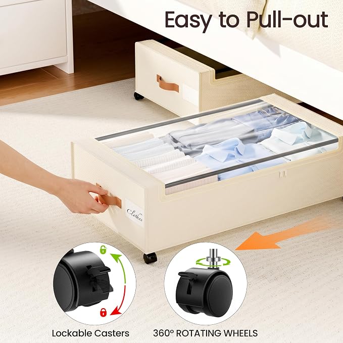 Yecaye 82 L Under Bed Storage - Image 5