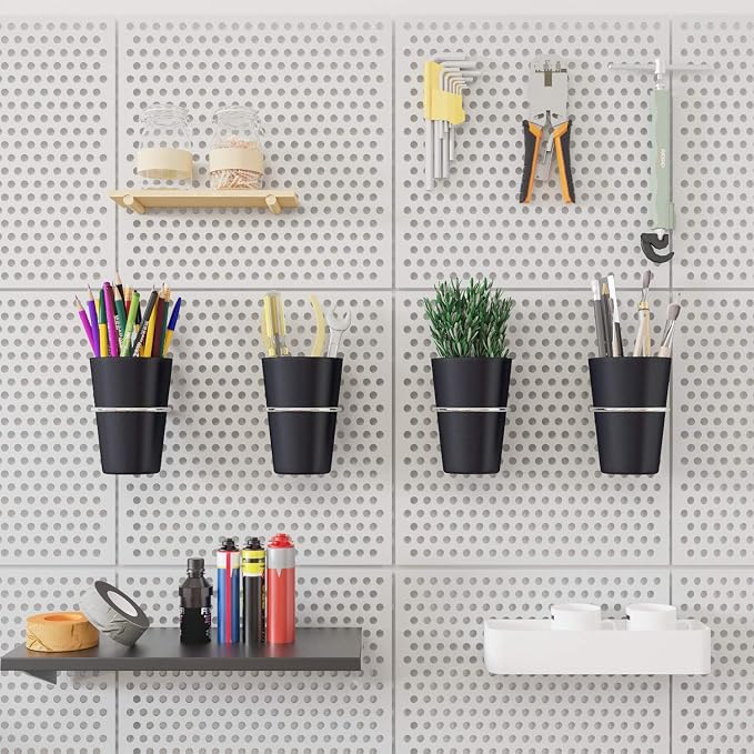 Kuhome 6 Set Ring Style Pegboard Hooks - Image 6