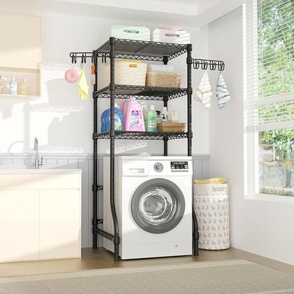 Ulif U8 Mini Laundry Room Storage Organizer, Over the Washer and Dryer Storage - Image 2