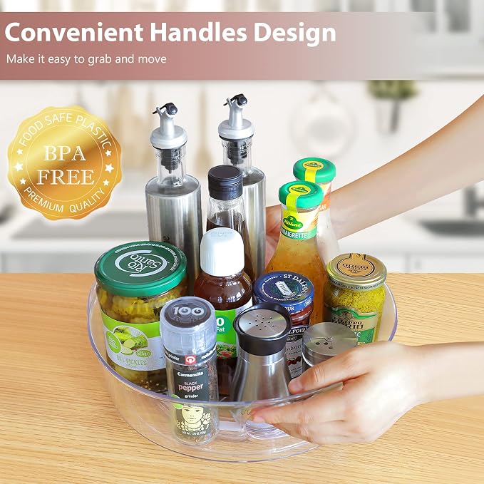 GUZON 6 Pack Lazy Susan Organizer - Image 4