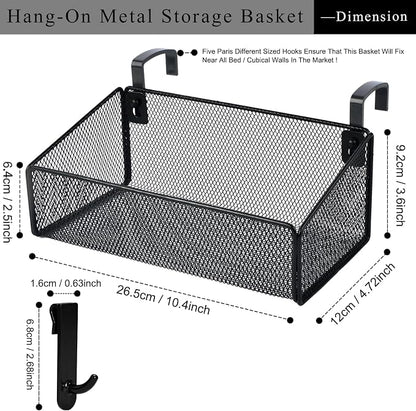 Bedside Caddy Shelf Hanging Storage Basket - Image 2
