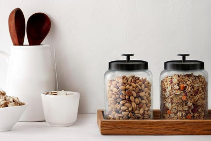 KooK Glass Kitchen Canister Set, Food & Storage Containers - Image 4