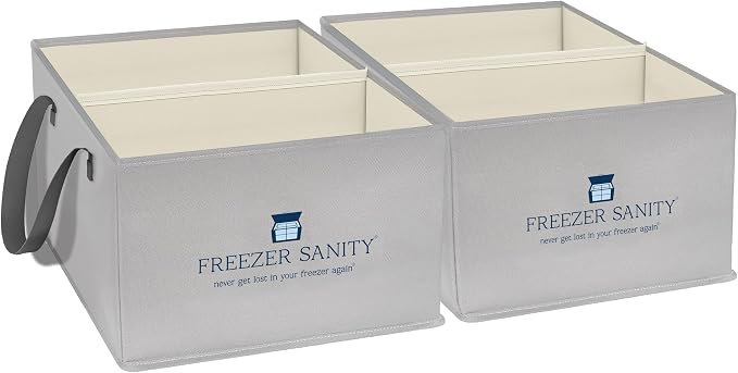 The Original Chest Freezer Organizer Bins, Stackable Storage Organizers - Image 8