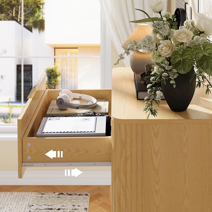 Fluted Dresser for Bedroom - Image 5