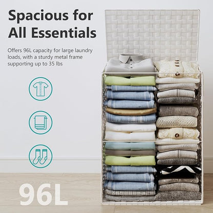 Foldable Laundry Hamper Basket - Image 4