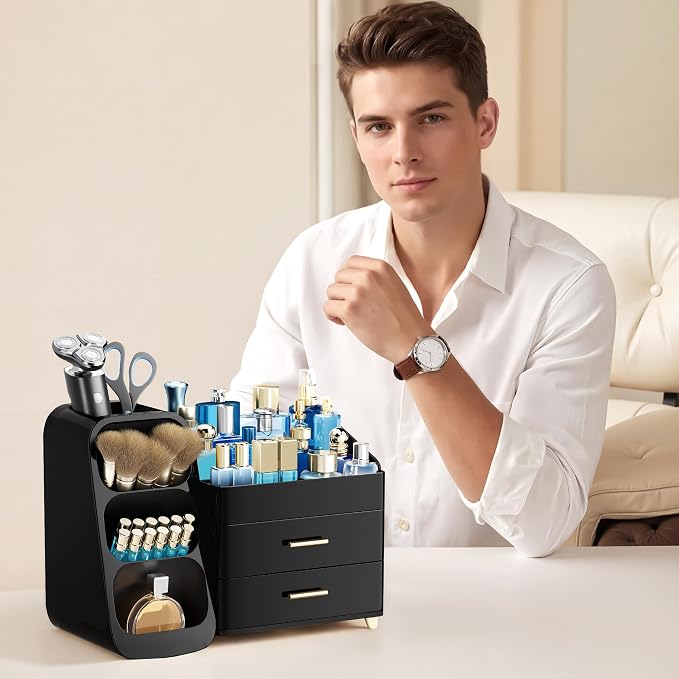 HBlife Cologne Organizer for Men Makeup Organizer - Image 6