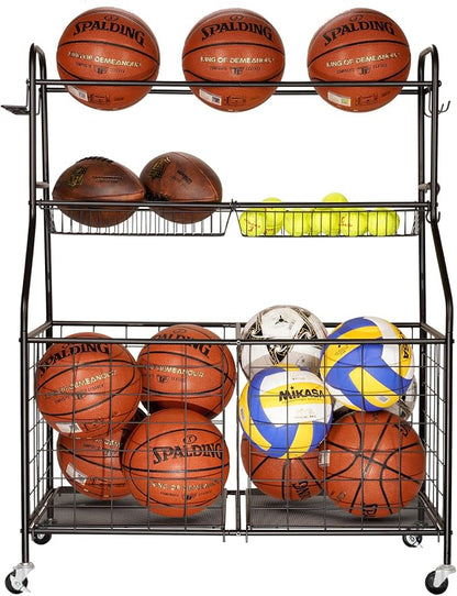 Kinghouse Garage Sports Equipment Organizer, Ball Storage Rack, Toy Storage - Image 7