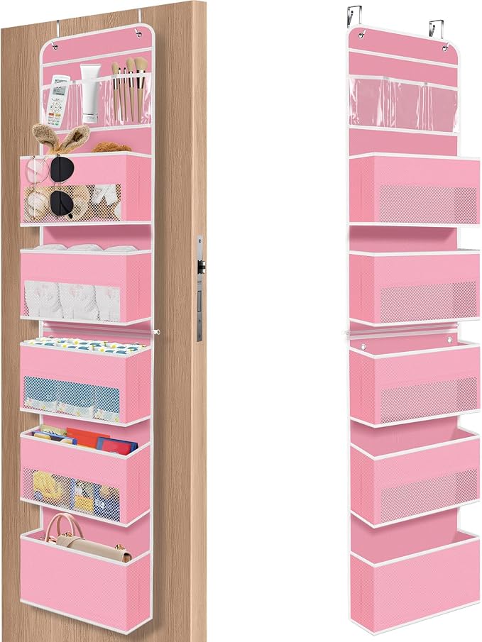6-Tier Over The Door Organizer Hanging Storage Organizers by SpaceHacks