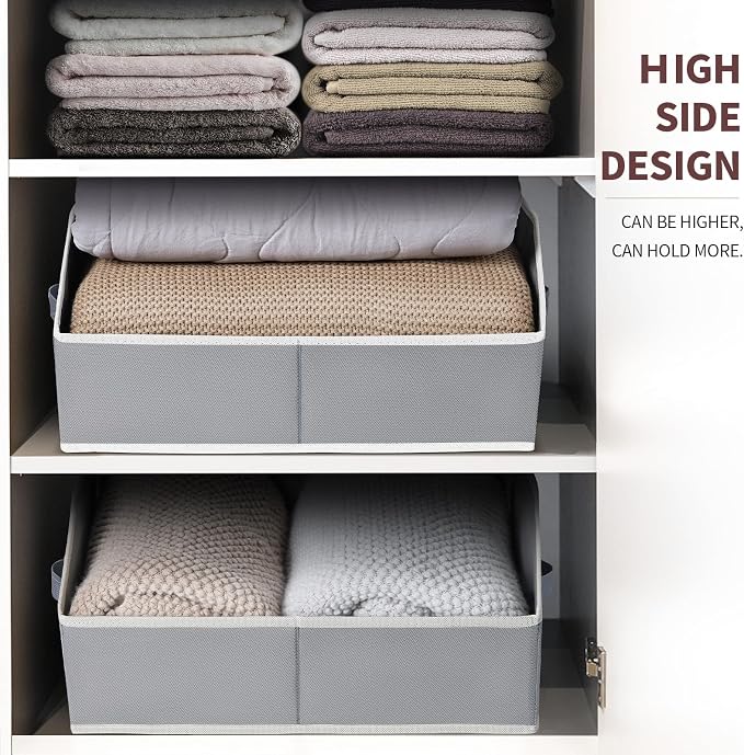 Trapezoid Storage Baskets for Shelves - Image 4