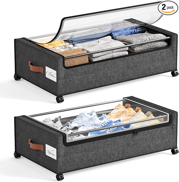Yecaye 82 L Under Bed Storage by Yecaye