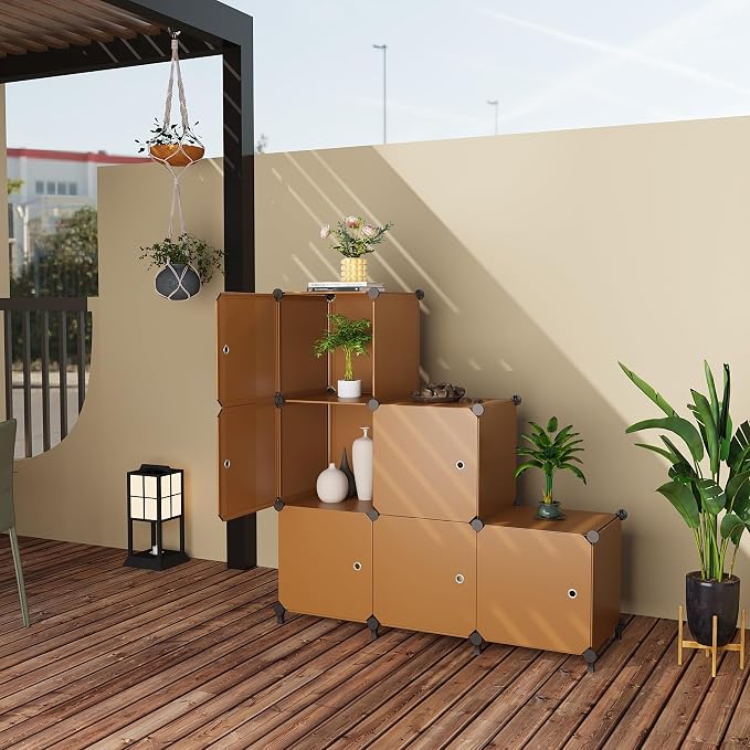 Cube Storage Organizer, 6-Cube Shelves Unit - Image 2
