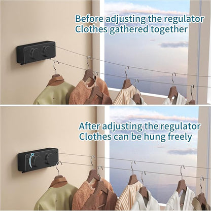 JOOM Retractable Clothesline Indoor Outdoor Clothes Line - Image 6