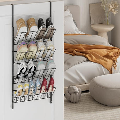 SWTYMIKI Over the Door Shoe Organizer - Image 2