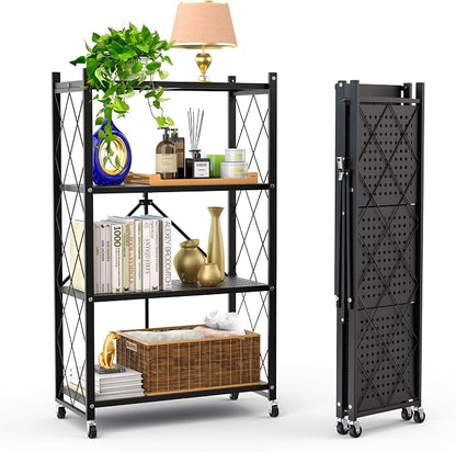 Our Modern Space 4-Tier Foldable Storage Shelf by OurModernSpace