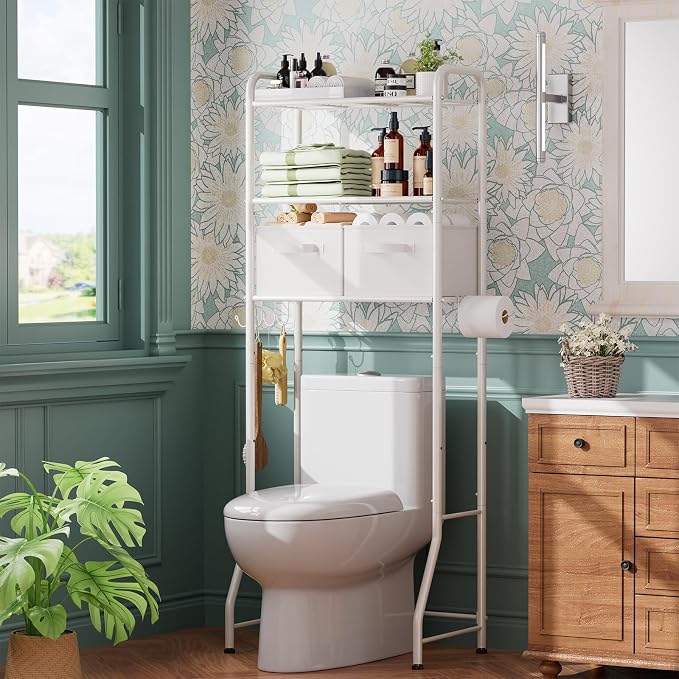 Simple Trending Over The Toilet Storage Rack - Image 2