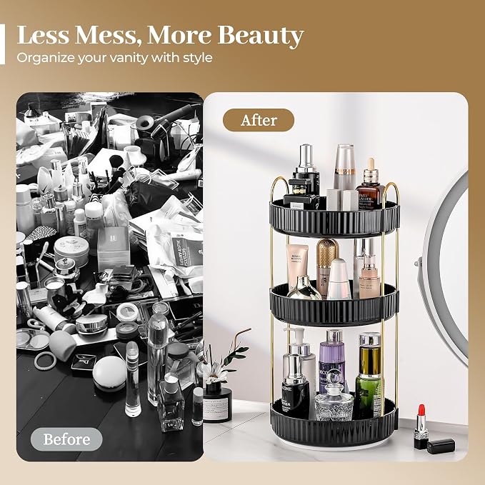 Aveniee 360 Rotating Makeup Organizer - Image 4