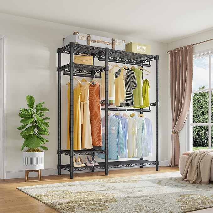 VIPEK V2 Heavy Duty Clothes Rack, Portable Metal Clothing Racks - Image 2